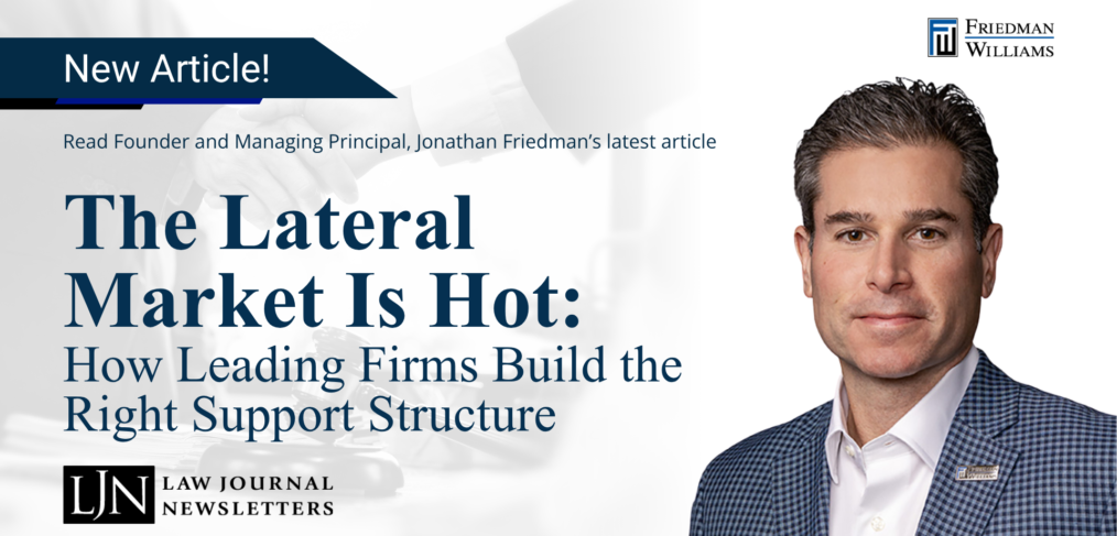 Article in Law Journal Newsletter Jonathan Friedman