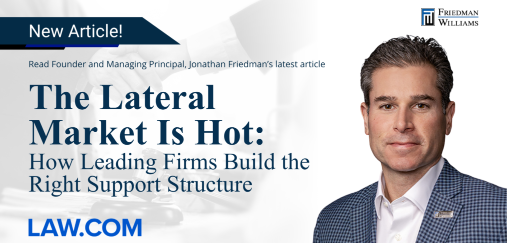 Jonathan Friedman article in Law.com
