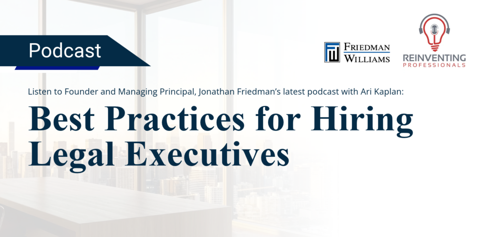 Jonathan Friedman on Ari Kaplan's podcast